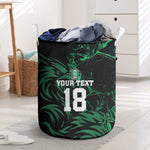 Custom Nigeria Football Laundry Basket Super Eagles Power