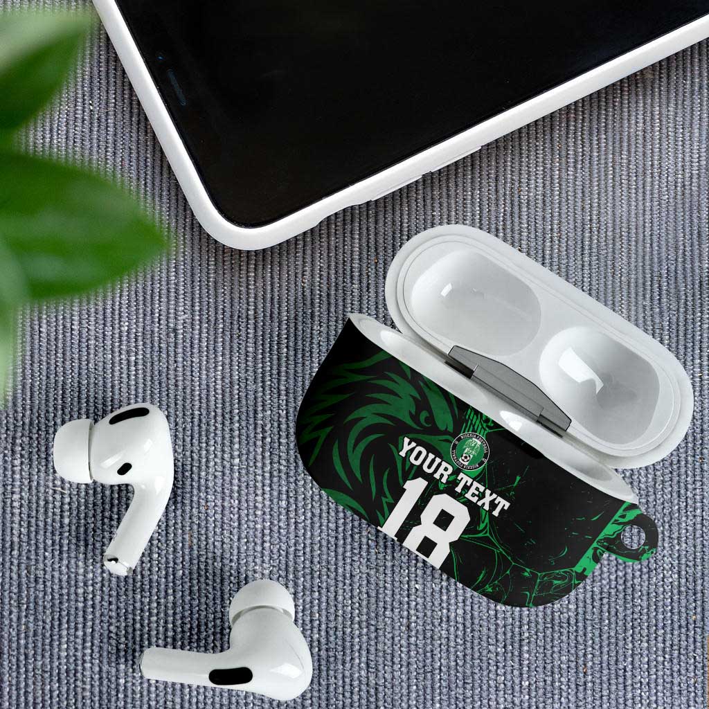 Custom Nigeria Football AirPods Case Super Eagles Power
