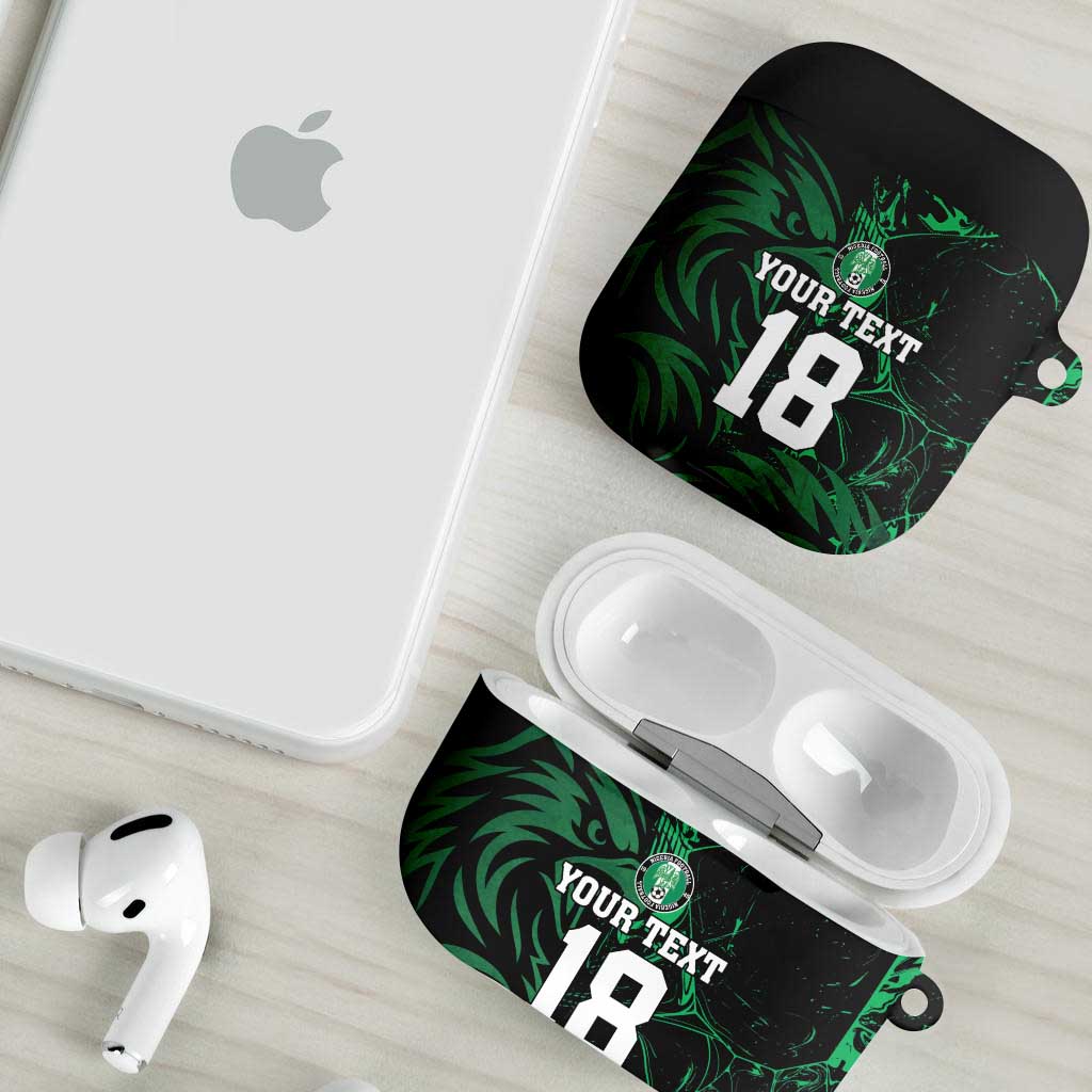 Custom Nigeria Football AirPods Case Super Eagles Power