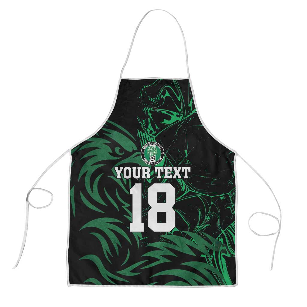 Custom Nigeria Football Apron Super Eagles Power