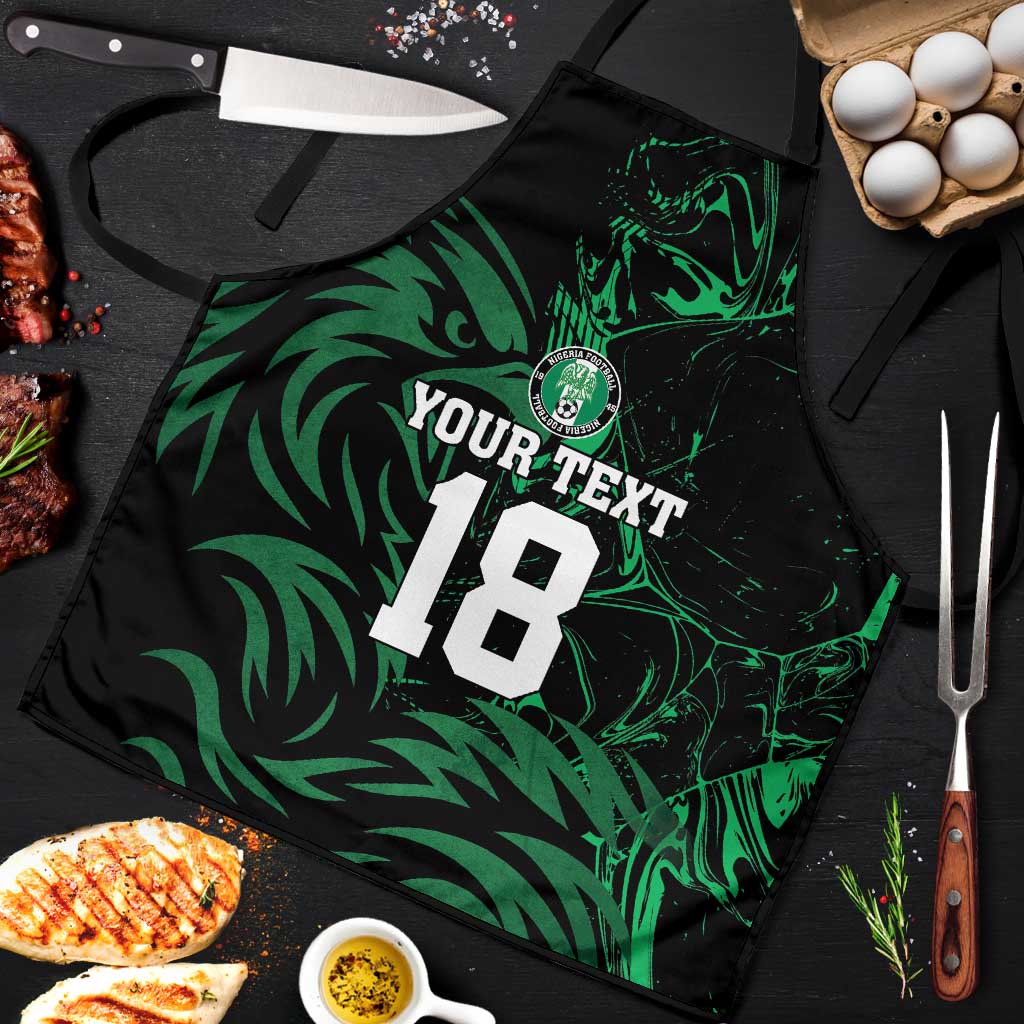 Custom Nigeria Football Apron Super Eagles Power