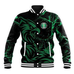 Custom Nigeria Football Baseball Jacket Super Eagles Power