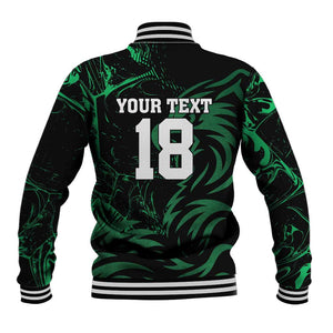 Custom Nigeria Football Baseball Jacket Super Eagles Power