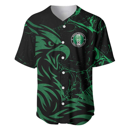 Custom Nigeria Football Baseball Jersey Super Eagles Power