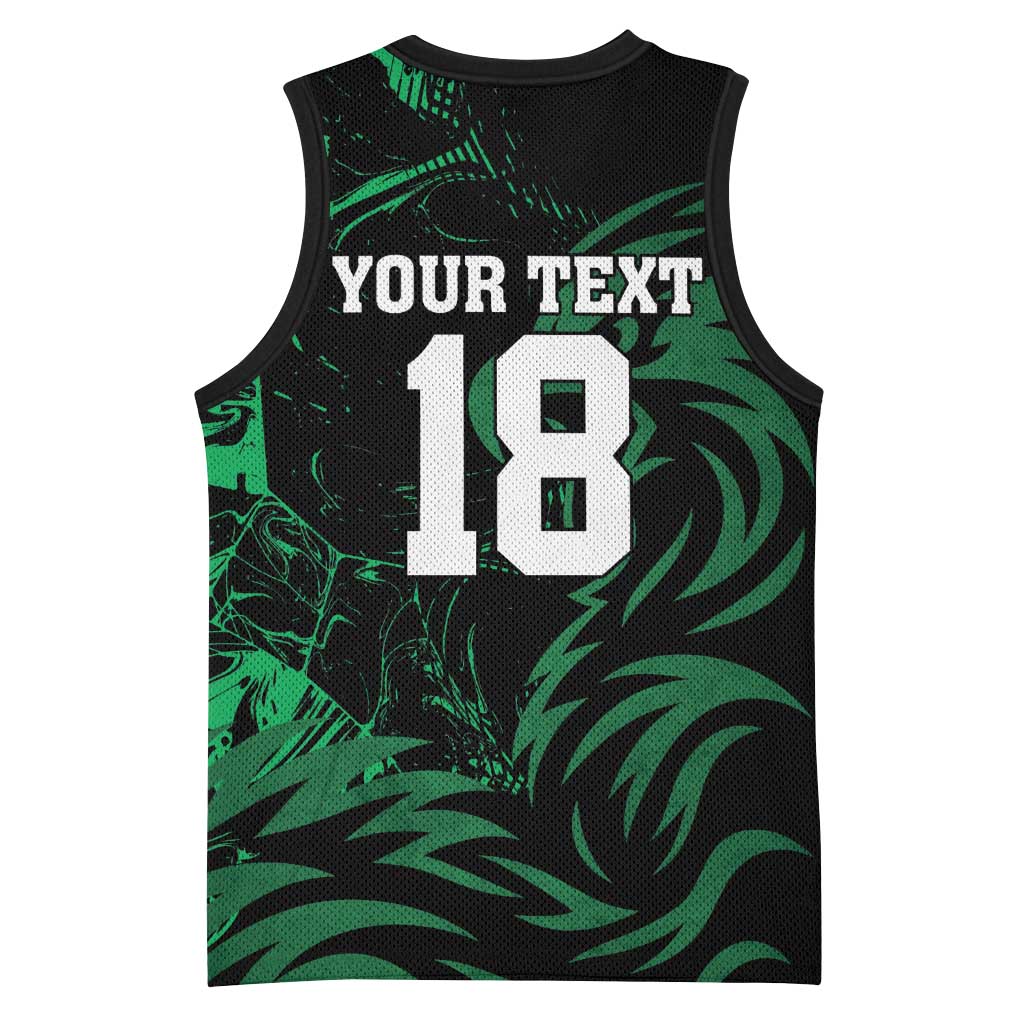 Custom Nigeria Football Basketball Jersey Super Eagles Power