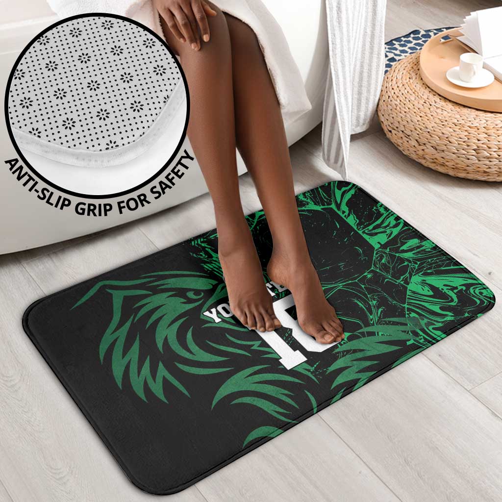 Custom Nigeria Football Bathroom Set Super Eagles Power