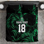 Custom Nigeria Football Bedding Set Super Eagles Power
