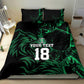 Custom Nigeria Football Bedding Set Super Eagles Power