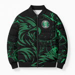 Custom Nigeria Football Bomber Puffer Jacket Super Eagles Power