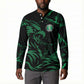 Custom Nigeria Football Button Sweatshirt Super Eagles Power