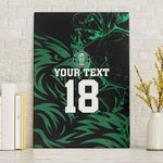 Custom Nigeria Football Canvas Wall Art Super Eagles Power