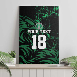 Custom Nigeria Football Canvas Wall Art Super Eagles Power