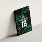 Custom Nigeria Football Canvas Wall Art Super Eagles Power