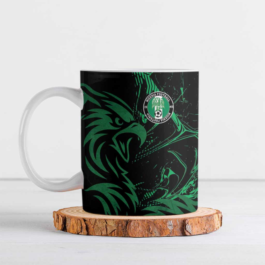 Custom Nigeria Football Ceramic Mug Super Eagles Power
