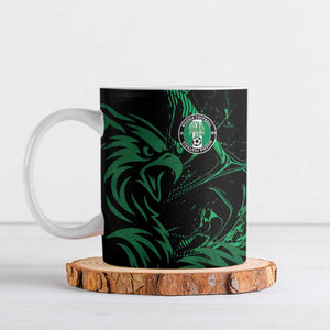 Custom Nigeria Football Ceramic Mug Super Eagles Power
