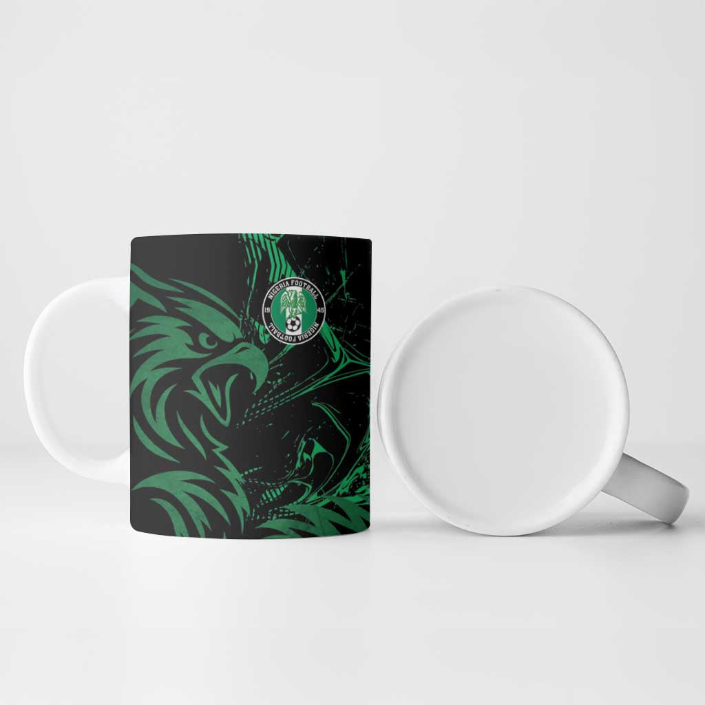 Custom Nigeria Football Ceramic Mug Super Eagles Power
