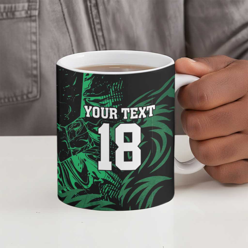Custom Nigeria Football Ceramic Mug Super Eagles Power
