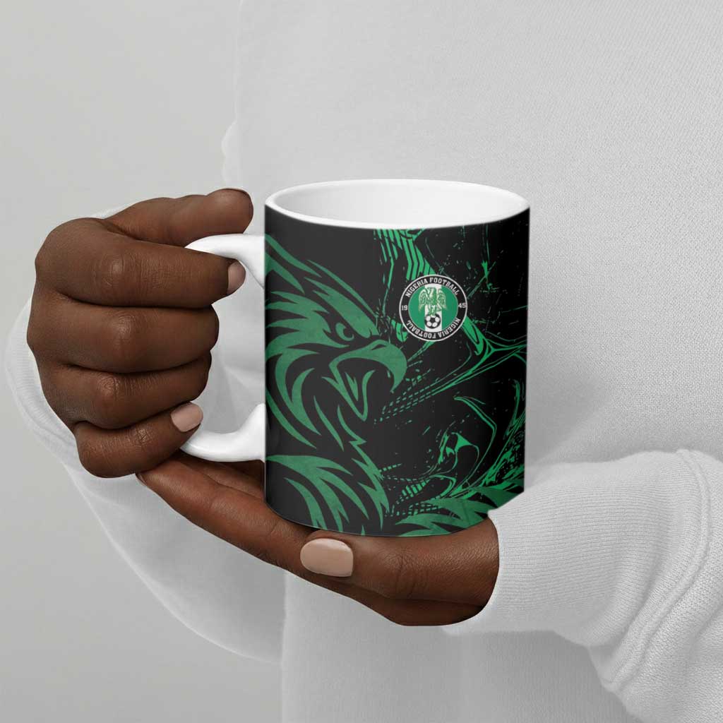 Custom Nigeria Football Ceramic Mug Super Eagles Power