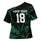 Custom Nigeria Football Cross Shoulder Shirt Super Eagles Power
