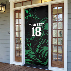Custom Nigeria Football Door Cover Super Eagles Power