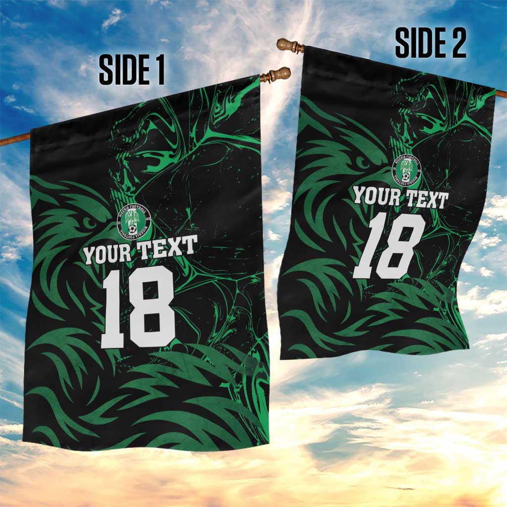 Custom Nigeria Football Garden Flag Super Eagles Power