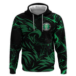 Custom Nigeria Football Hoodie Super Eagles Power