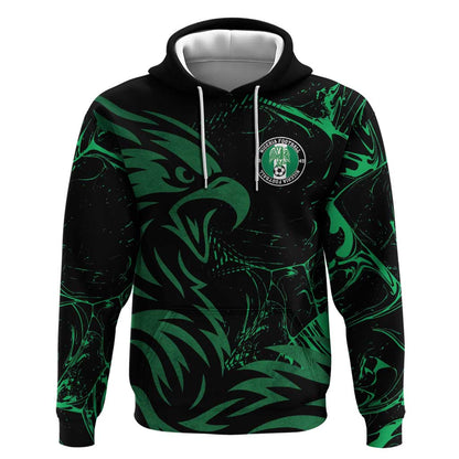 Custom Nigeria Football Hoodie Super Eagles Power
