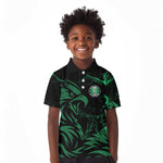 Custom Nigeria Football Kid Polo Shirt Super Eagles Power