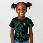 Custom Nigeria Football Kid T shirt Super Eagles Power
