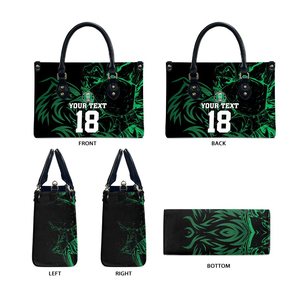 Custom Nigeria Football Leather Bag Super Eagles Power