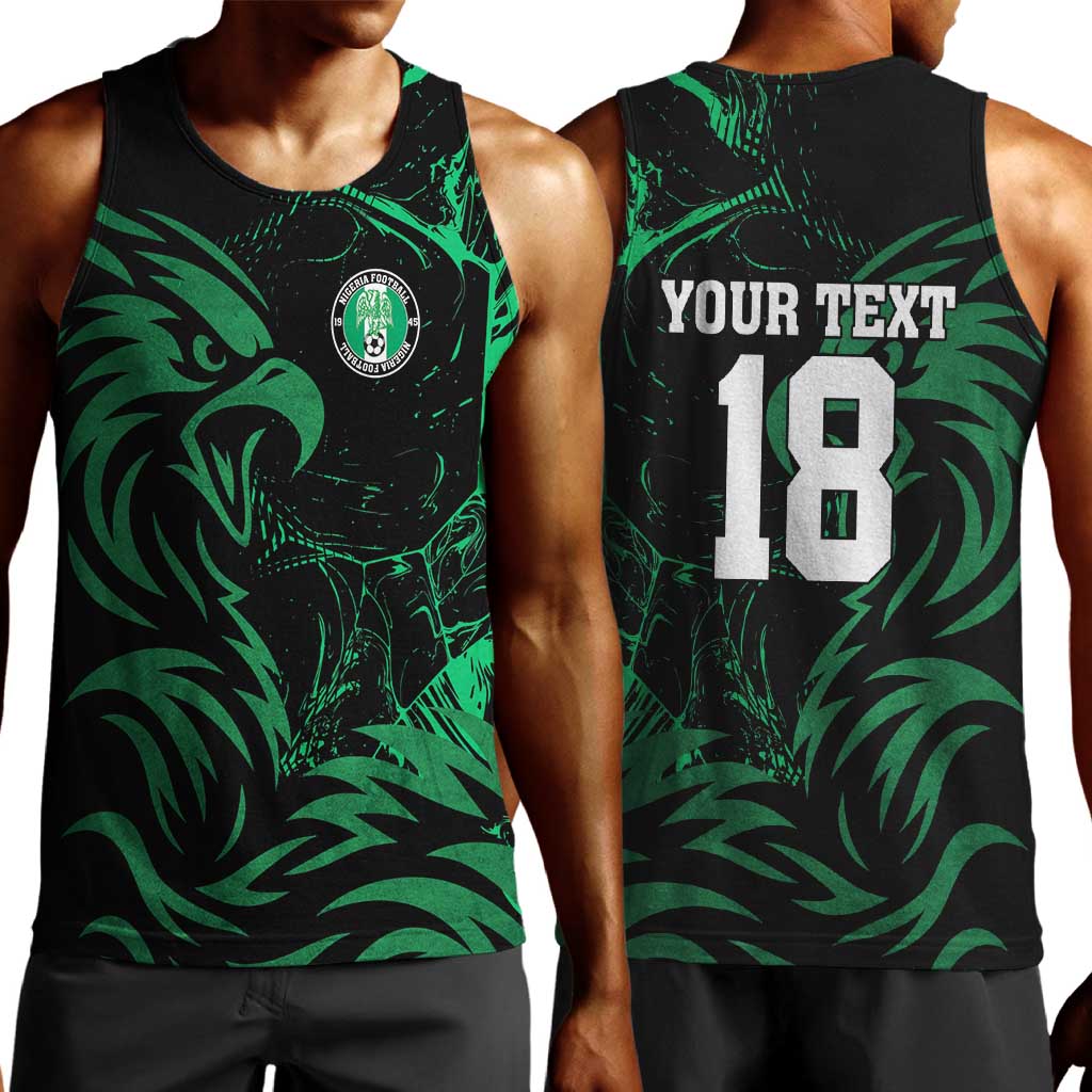 Custom Nigeria Football Men Tank Top Super Eagles Power
