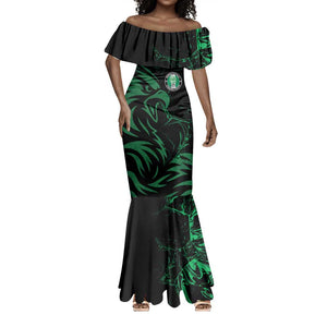 Custom Nigeria Football Mermaid Dress Super Eagles Power
