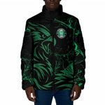 Custom Nigeria Football Padded Jacket Super Eagles Power