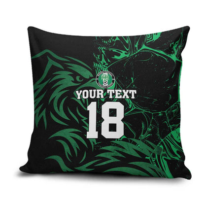Custom Nigeria Football Pillow Cover Super Eagles Power