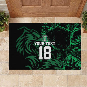 Custom Nigeria Football Rubber Doormat Super Eagles Power