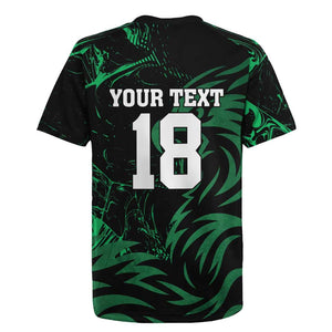 Custom Nigeria Football Rugby Jersey Super Eagles Power