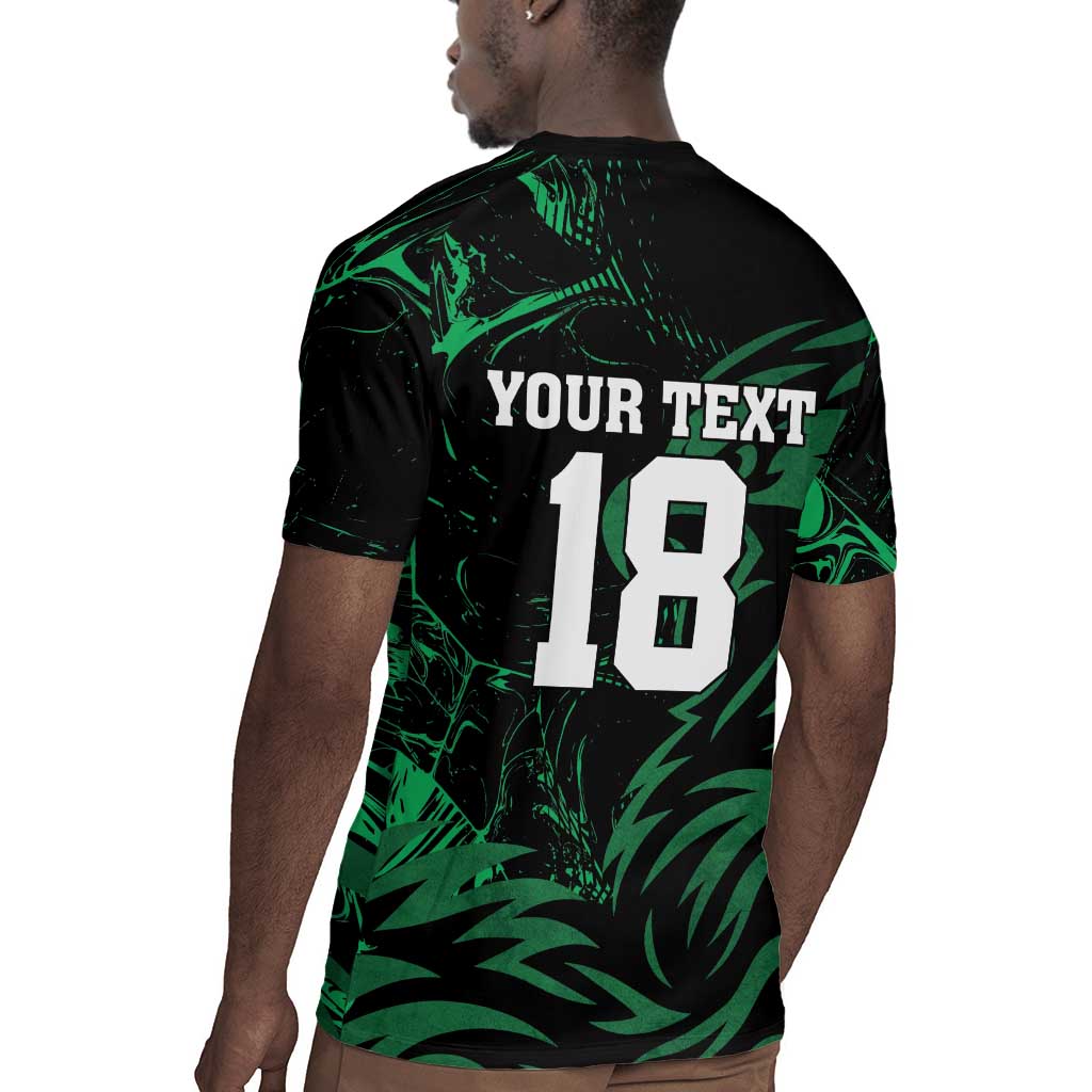 Custom Nigeria Football Rugby Jersey Super Eagles Power