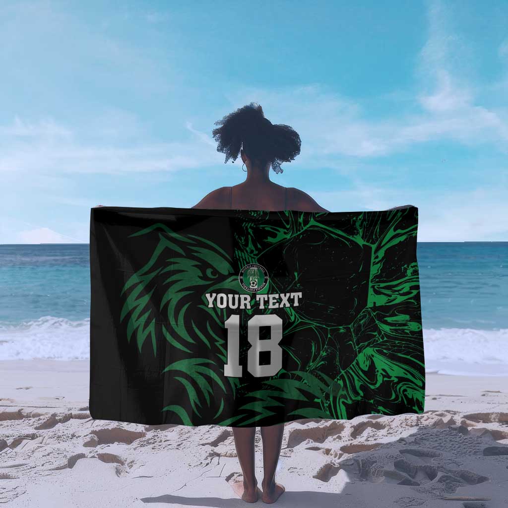 Custom Nigeria Football Sarong Super Eagles Power