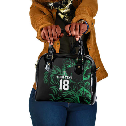 Custom Nigeria Football Shoulder Handbag Super Eagles Power