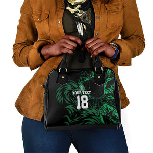 Custom Nigeria Football Shoulder Handbag Super Eagles Power