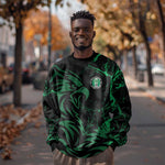 Custom Nigeria Football Sweatshirt Super Eagles Power