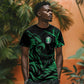 Custom Nigeria Football T shirt Super Eagles Power
