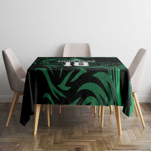 Custom Nigeria Football Tablecloth Super Eagles Power