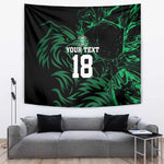 Custom Nigeria Football Tapestry Super Eagles Power