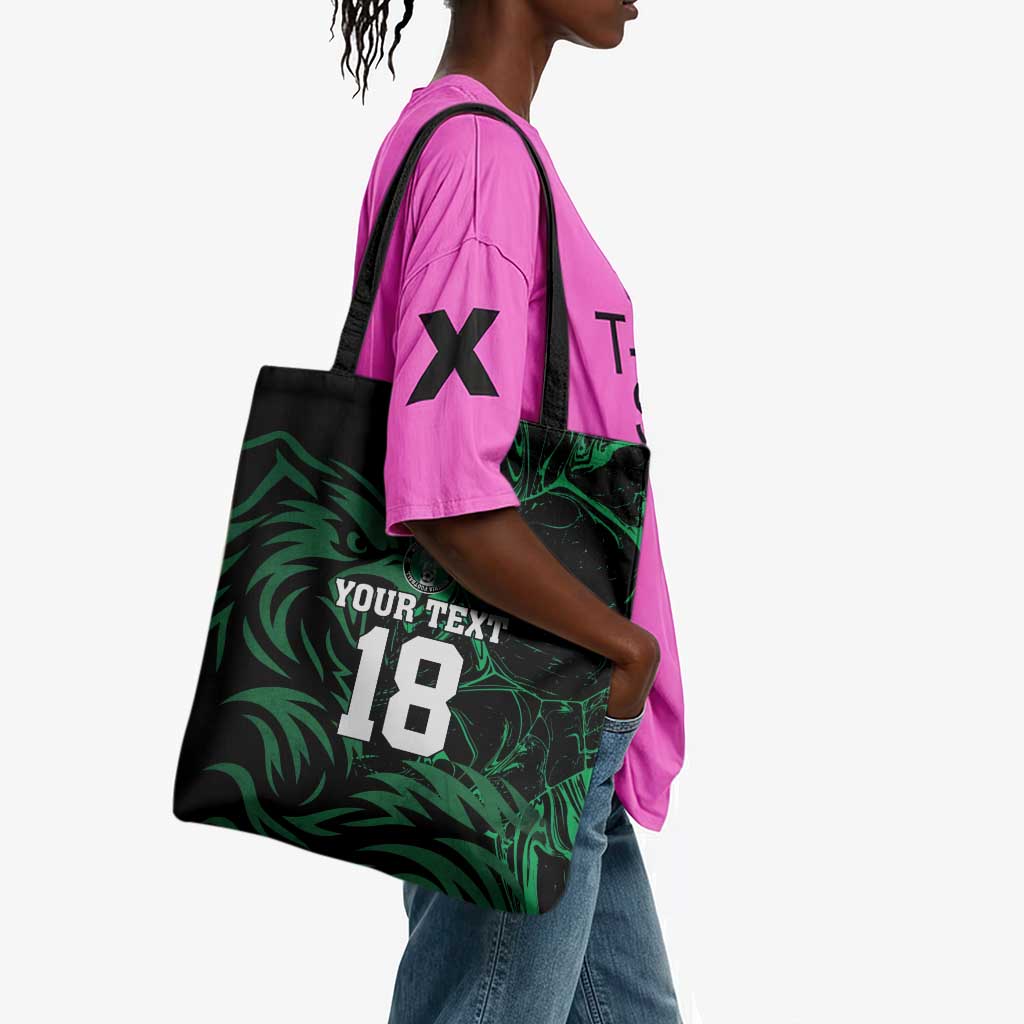 Custom Nigeria Football Tote Bag Super Eagles Power