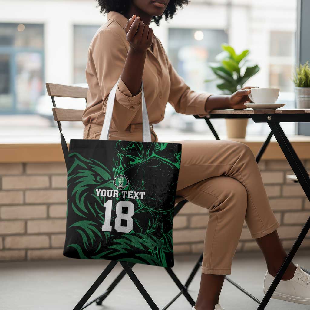 Custom Nigeria Football Tote Bag Super Eagles Power