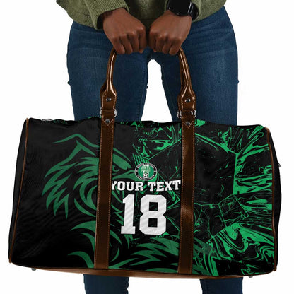Custom Nigeria Football Travel Bag Super Eagles Power