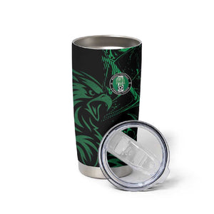 Custom Nigeria Football Tumbler Cup Super Eagles Power