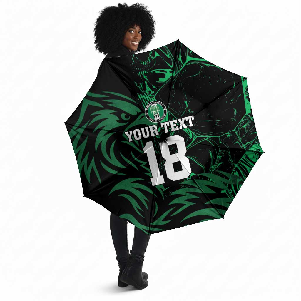 Custom Nigeria Football Umbrella Super Eagles Power