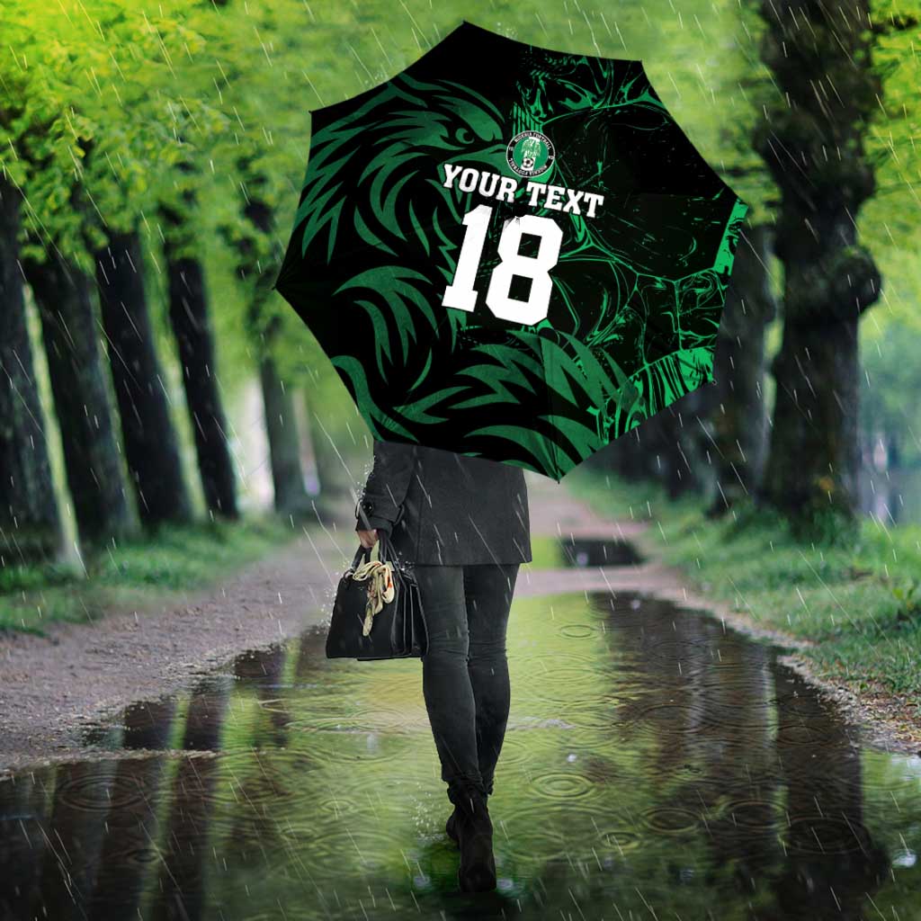 Custom Nigeria Football Umbrella Super Eagles Power